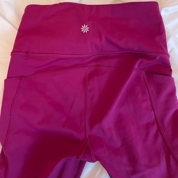 Athleta Purple Leggings - Picture 2 of 5